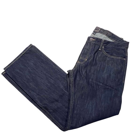 Vans Off the Wall Slimbo Denim Jeans 32x30 Dark Blue Slim Fit Low Rise New - Picture 5 of 10